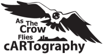 As the Crow Flies cARTography